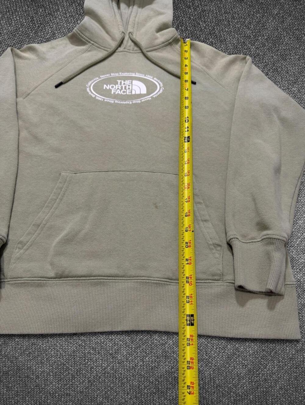 The North Face Women’s Sage Green Logo Pullover Hoodie Small - Picture 6 of 8